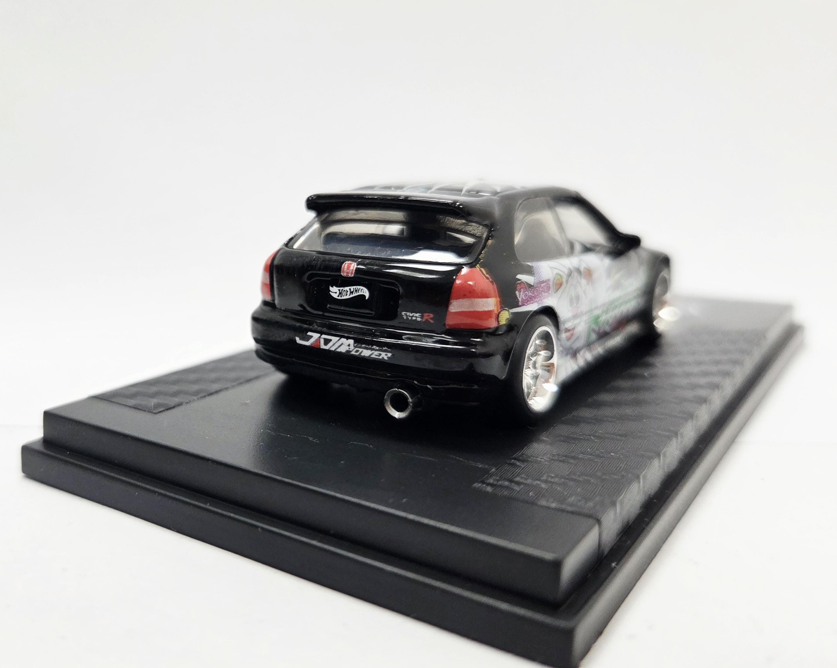 【残り1台】1/43 ホットウィール シビック タイプR EK9 ホットウィール ホンダ シビック タイプR EK9 トリックス カスタム