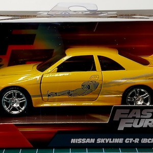 JADA 1/32 Nissan Skyline GT-R (BCNR33) Fast and Furious 2024 moulé sous pression