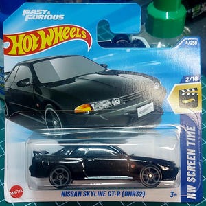 &quot;Hot Wheels &quot;&quot;Nissan Skyline&quot;&quot; BNR32 SCHNELL und FURIOUS Diecast Die Cast Spielzeug Spielzeug selten Vintage .&quot;