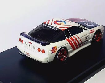 ホットウィール 96 NISSAN 180SX TYPE X Advan TOTAL カスタム モック