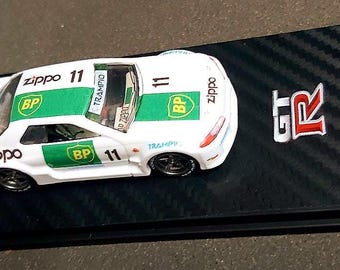 Hot Wheels Nissan GT-R R32 ZIPPO BP Energy Custom Moc 1/64 - Etsy