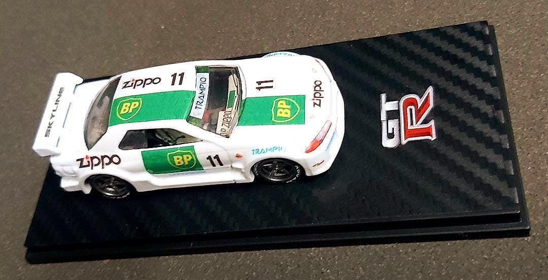 Hot Wheels Nissan GT-R R32 ZIPPO BP Energy Custom Moc 1/64 - Etsy