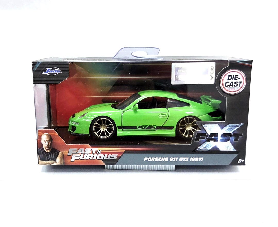 JADA 1/32 ポルシェ 911 GT3 (997) ワイルド・スピード ダイキャスト