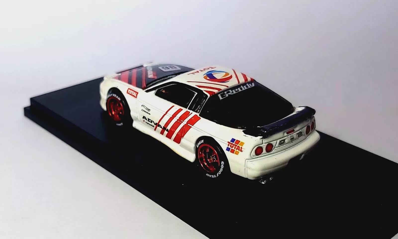 ホットウィール 96 NISSAN 180SX TYPE X Advan TOTAL カスタム モック