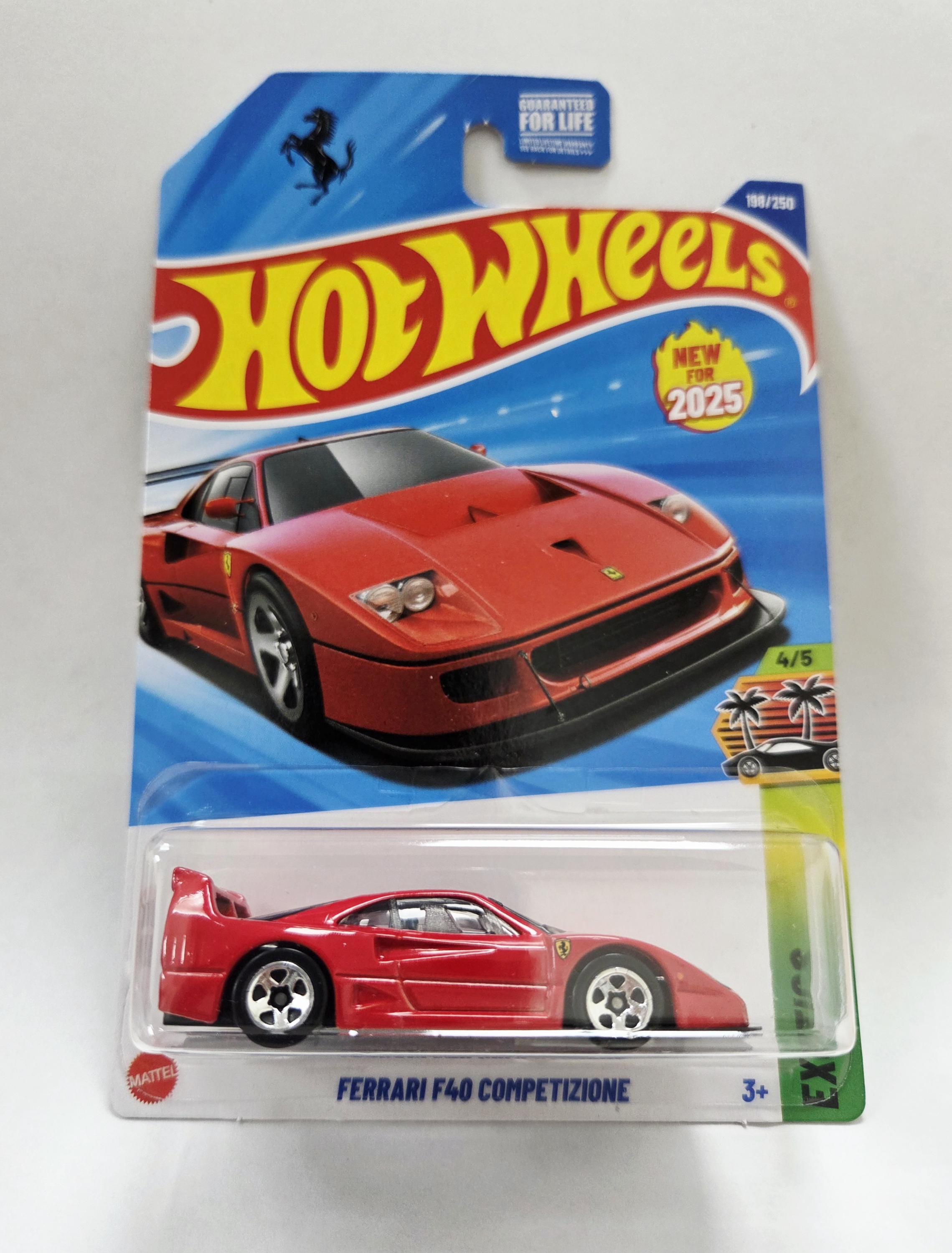 Hot Wheels Ferrari F40 Competizione RED Car Die Cast Toy Toys 1/64