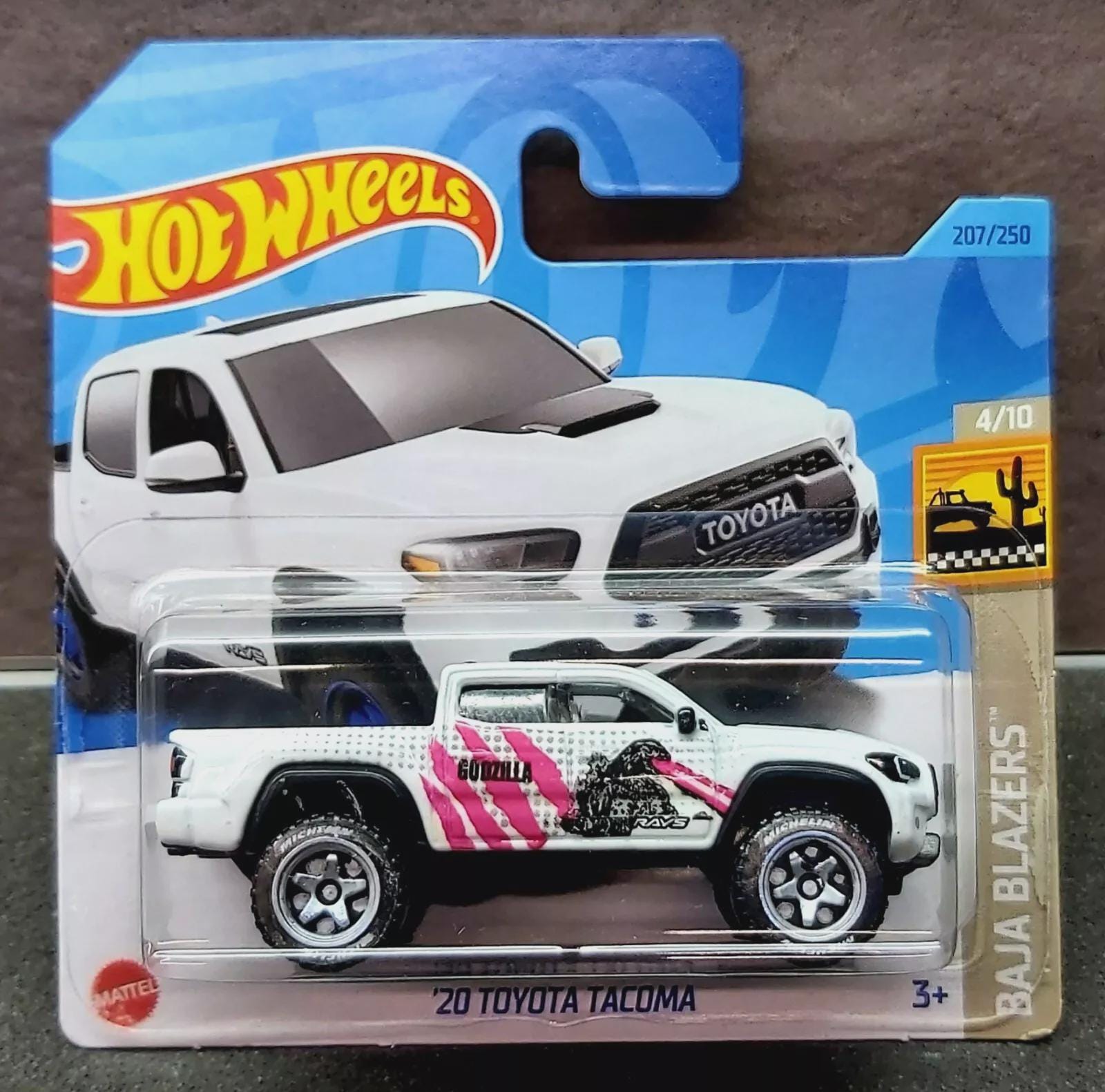 Hot Wheels 20 Toyota Tacoma GODZILLA MOC Custom 1/64 Diecast Die