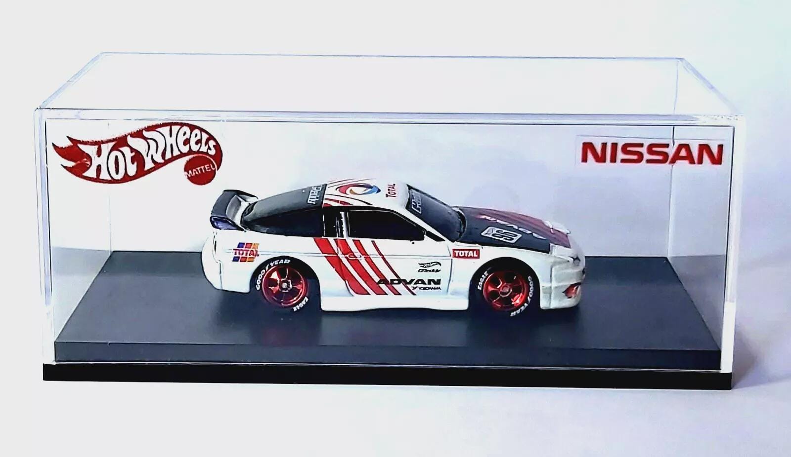 ホットウィール 96 NISSAN 180SX TYPE X Advan TOTAL カスタム モック