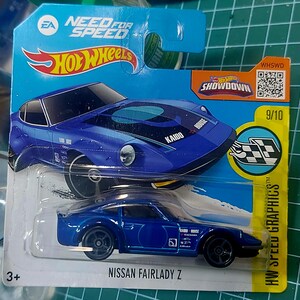 Hot Wheels Nissan Fairlady Z Kaido House  Need for Speed Diecast Die Cast toy toys rare vintage EA