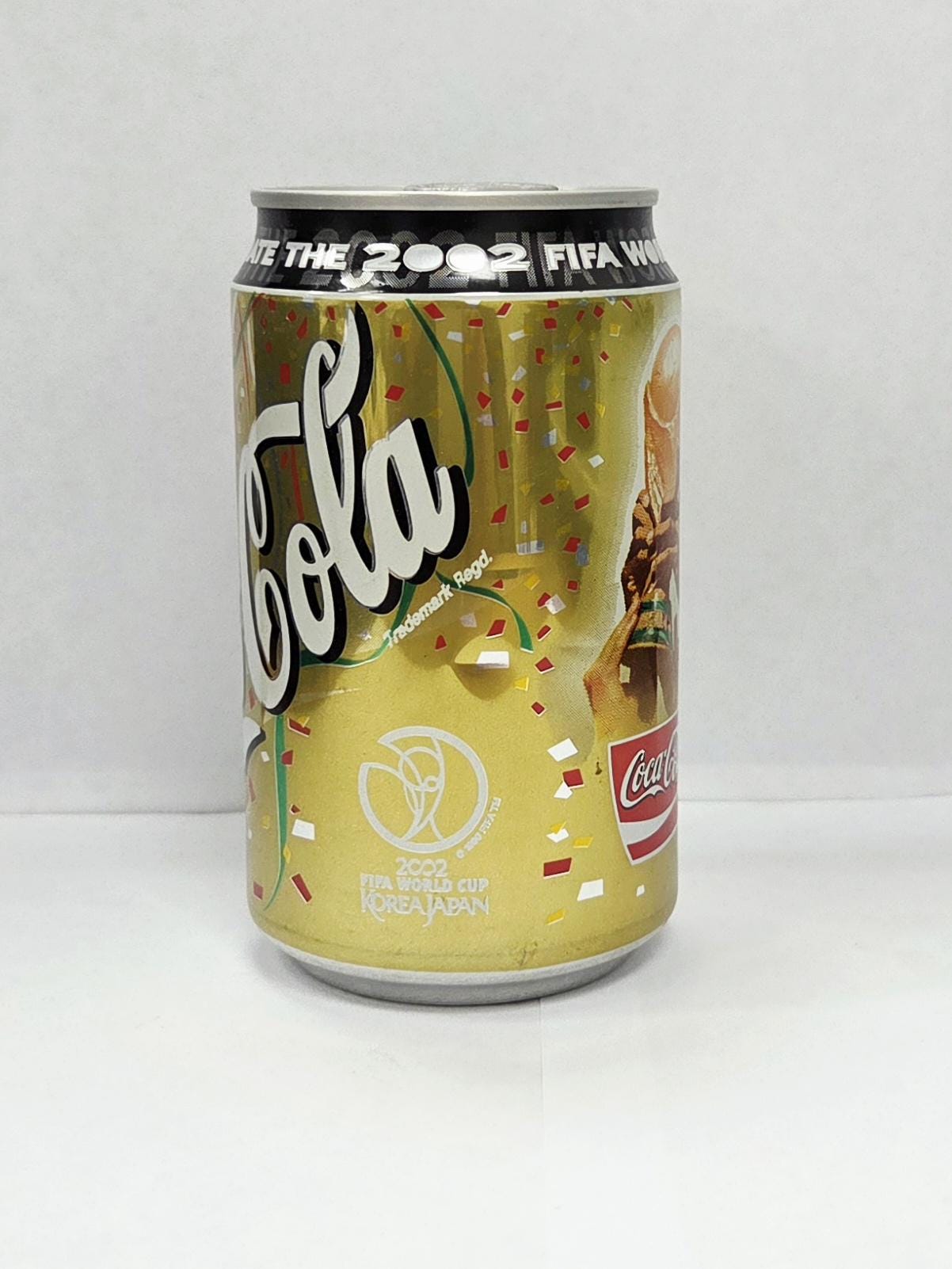 Coca Cola FIFA World Soccer Football Cup 2002 Korea Japan Can