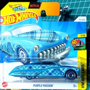 Hot Weels Treasure Hunt Purple Passion Art Cars diecast die cast toy toys rare vintage car