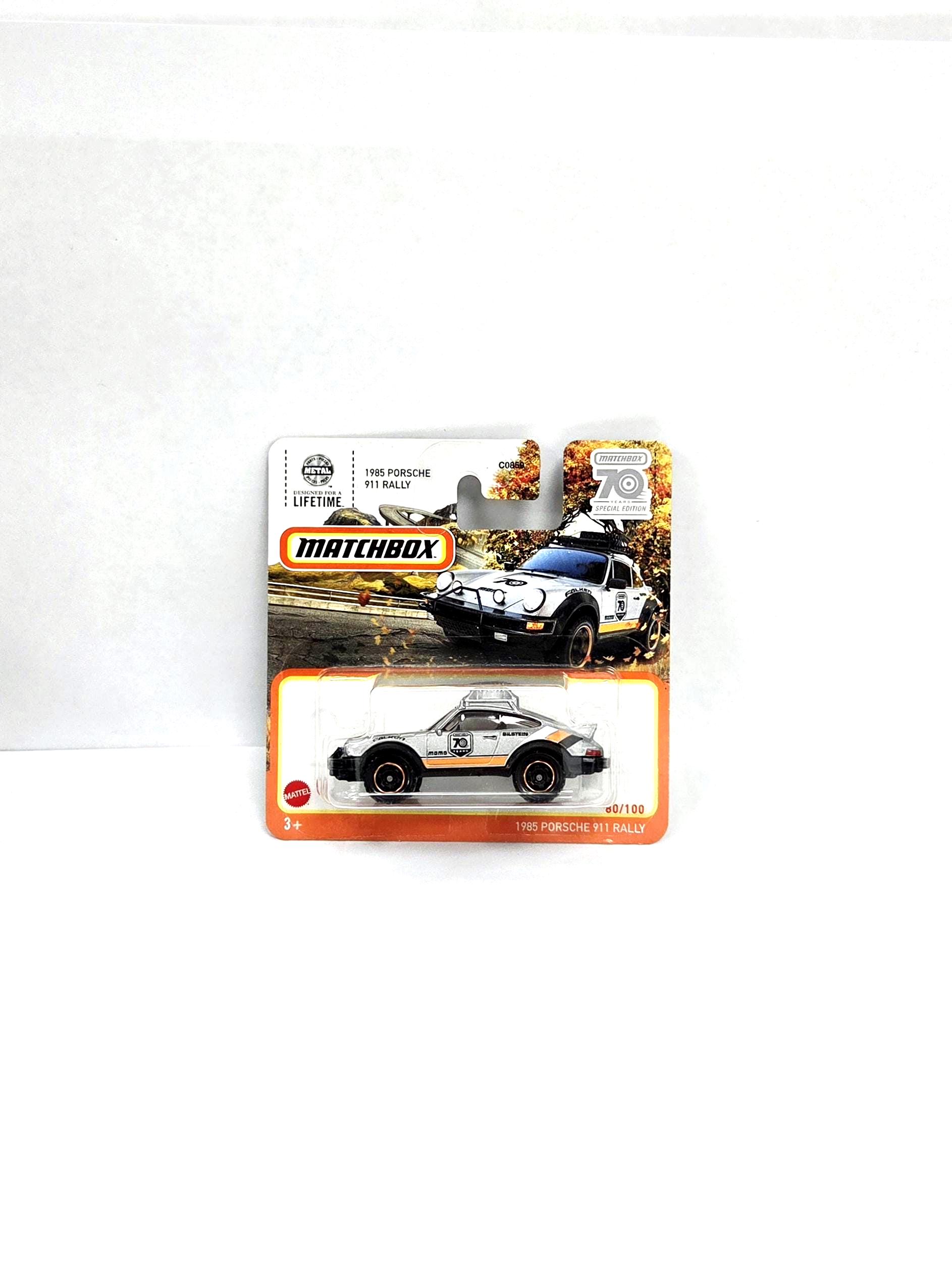 Matchbox 1985 PORSCHE 911 Rally 70 Anniversary Special Edition