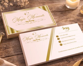 Luxury Custom Business Cards | Personalized Branding Design