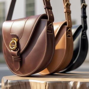 Handmade Leather Chest Bag: Vintage Crossbody Sling Backpack