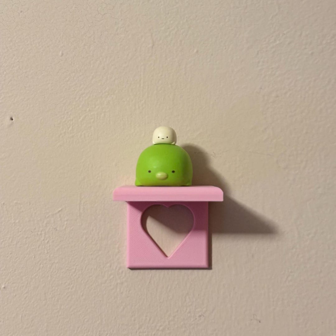 Mini Floating Wall Shelf for Small Collectibles - Etsy