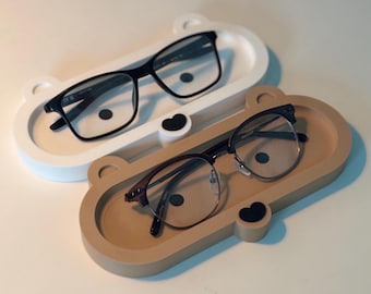 Tacka na okulary Bear, organizer na biurko
