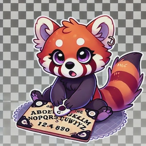 clipart de panda roux, png de panda roux mignon, panda roux kawaii, sticker panda roux, clipart animal dessin animé, image transparente de panda roux, autocollants