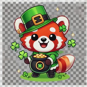 clipart de panda roux, png de panda roux mignon, panda roux kawaii, sticker panda roux, clipart animal dessin animé, image transparente de panda roux, autocollants