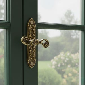 Vintage Style Antik Messing Fenstergriff