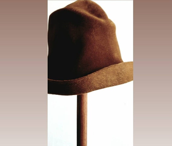tobacco saddle hat Tobacco Battered Hat