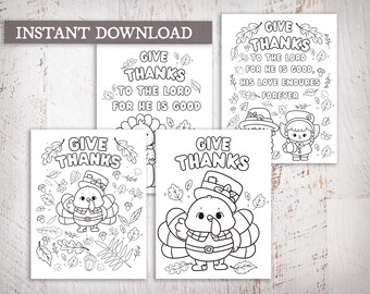 Thanksgiving herfst kleurplaten, herfstkleurplaten met schriftthema, printables Thanksgiving bijbelvers