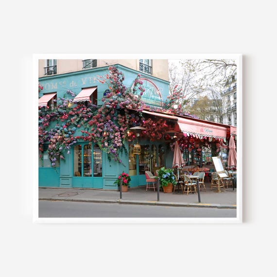 Villa Marquise Paris - Paris France Cafe Photography Print