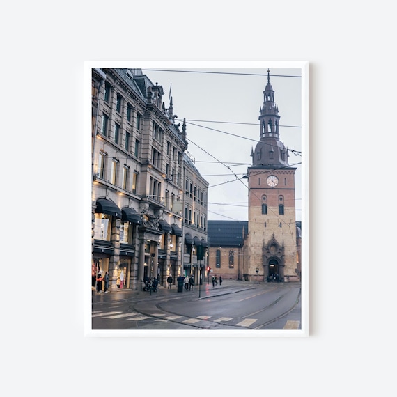 Winter Morning in Oslo - Norway Photography Print