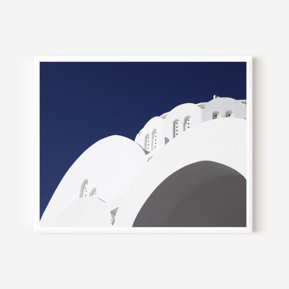 Cycladic Light – Minimalist Santorini Photography Print