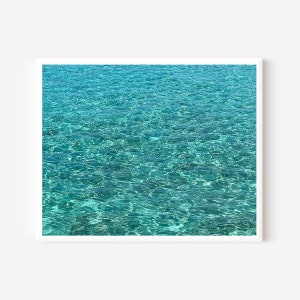 Turks and Caicos Photography, Caribbean Sea Art, Grand Turk Photo, Turquoise Art, Water Photograph, Beach Wall Art, Tropical Decor
