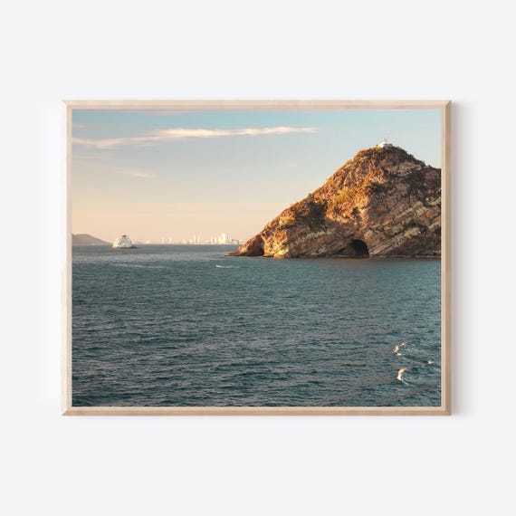 Leaving Mazatlán – Mexico Photography Print, Coastal Wall Art