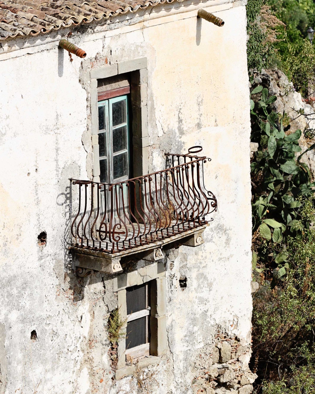 Sicily Photography, Italian Balcony Print, Sicily Italy, Italian Wall