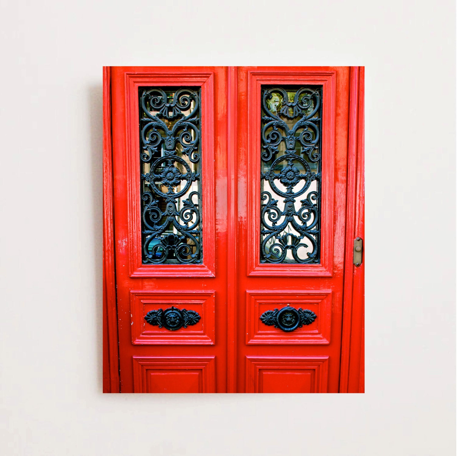 Red Door Photograph Paris Travel Photography Available In