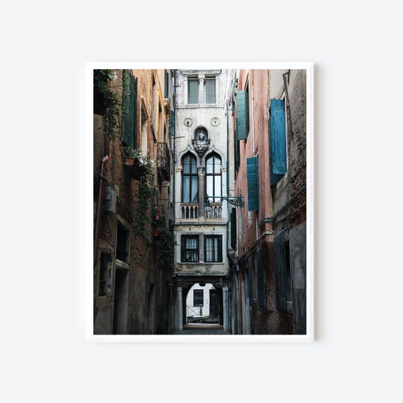 Venetian Passageway - Venice Italy Photography Print