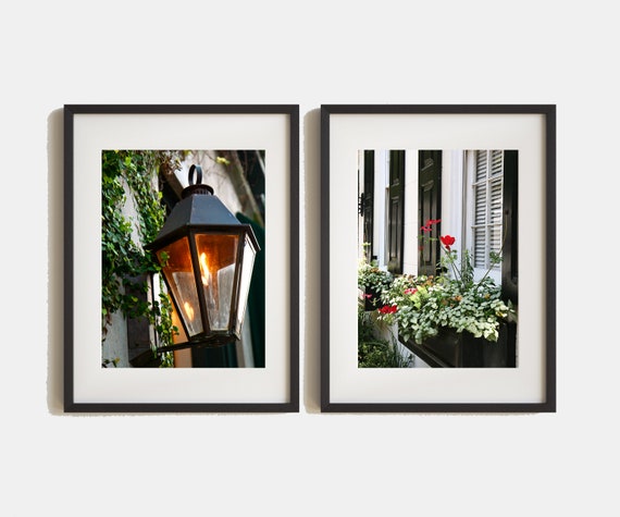 Set of Two Traditional Charleston South Carolina Photography Prints