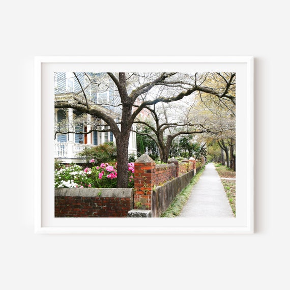 Wilmington North Carolina Photography Print, Historic Homes Photo, Southern Wall Art