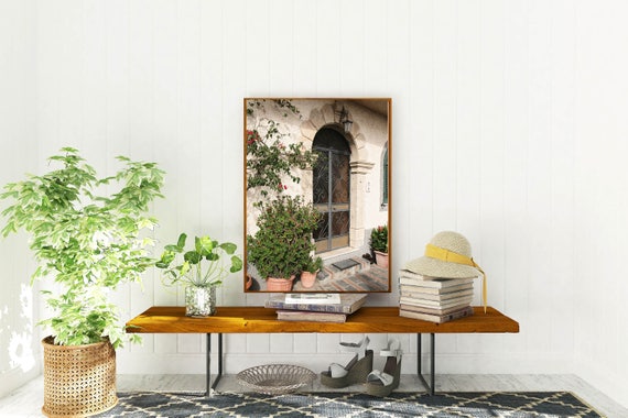 Italia Puerta Impresion Arte De La Pared Rustica Sicilia Etsy