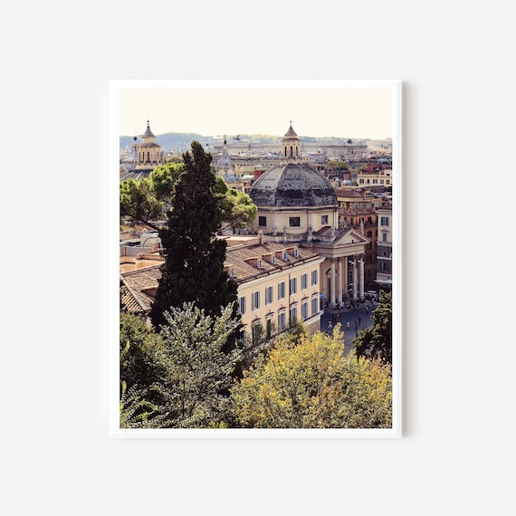 Roman Holiday - Piazza del Popolo Rome Italy Photography Print