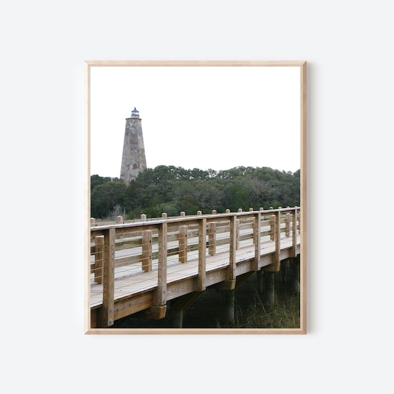 Old Baldy Photography Print from Bald Head Island North Carolina