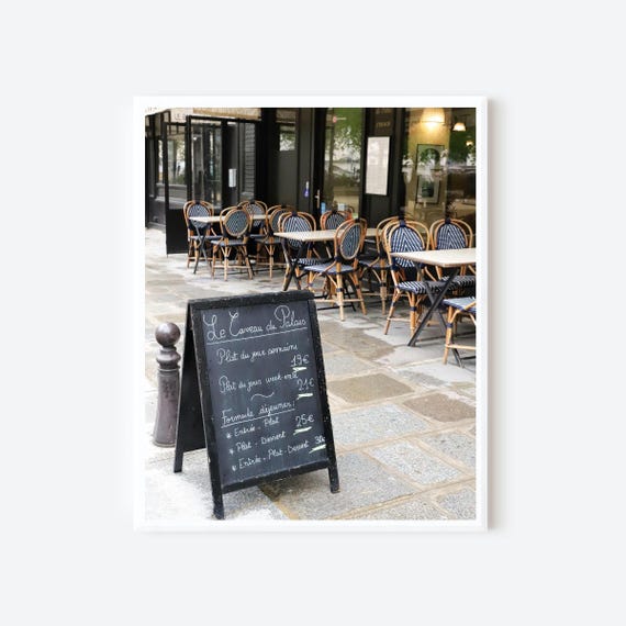 Le Caveau du Palais - Paris France Cafe Photography Print