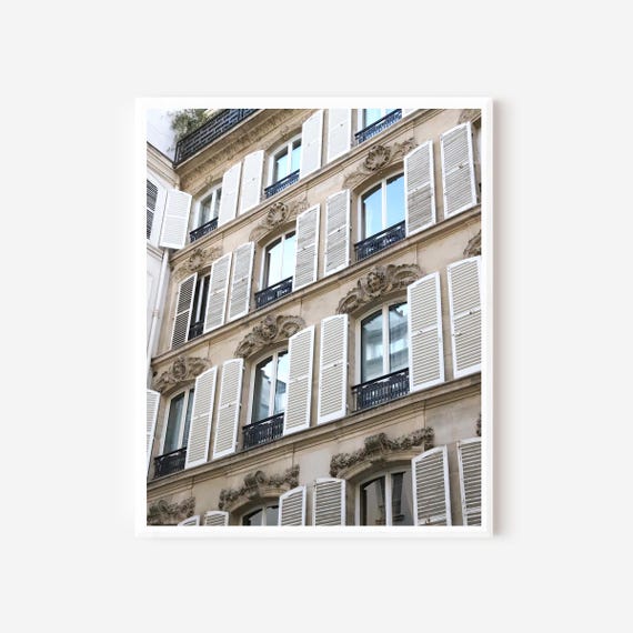Someday in Paris - Paris Architecture Photography Print
