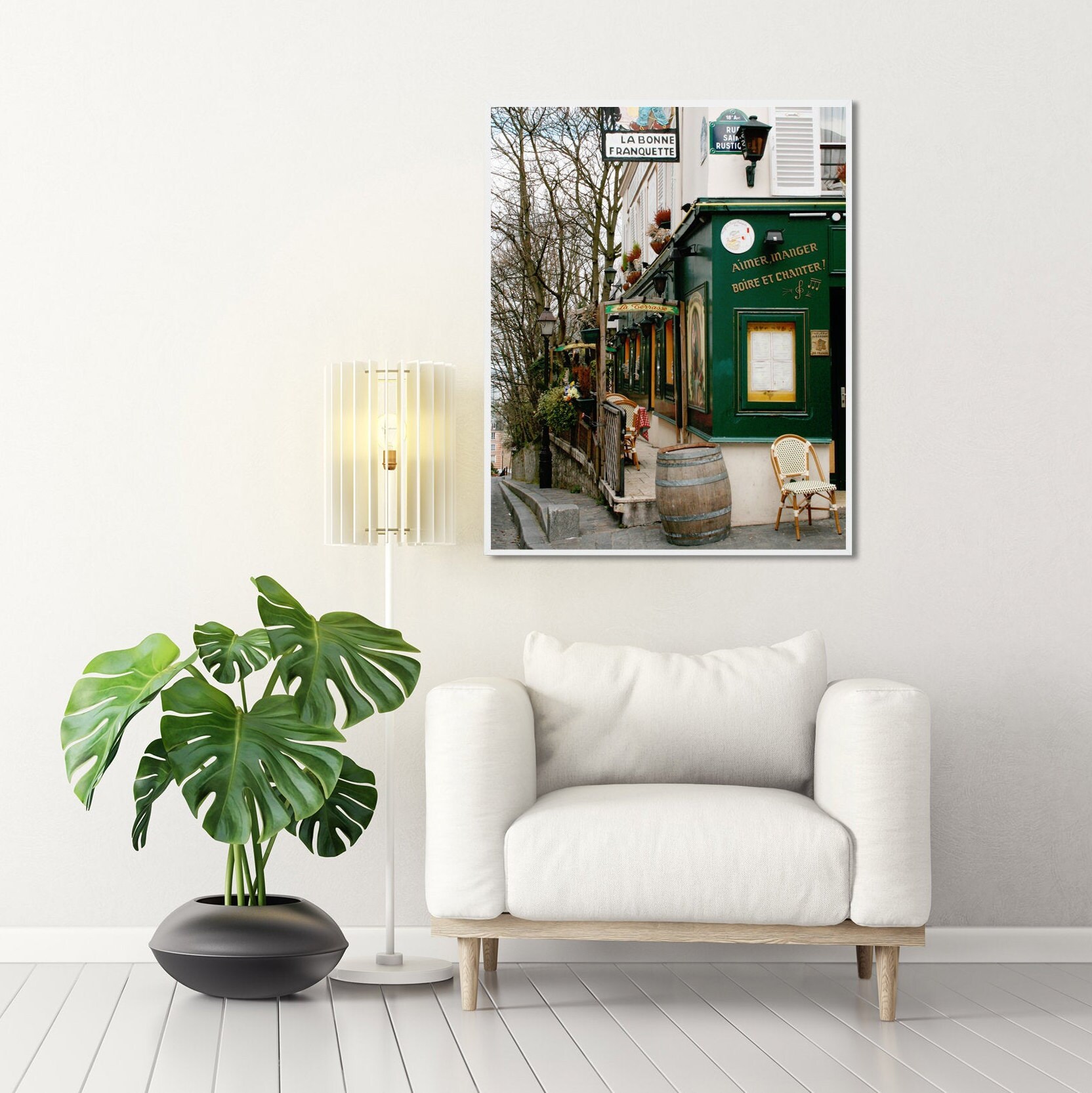 Paris Cafe Wall Art La Bonne Franquette Photography Print