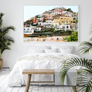 Positano Photography, Amalfi Coast Print, Colorful Italian Architecture Photograph, Seaside Village, Positano Italy Photo, Italy Travel Art image 6