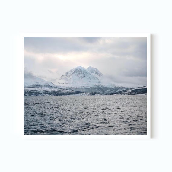 Arctic Stillness - Nordic Mountain Photography Print