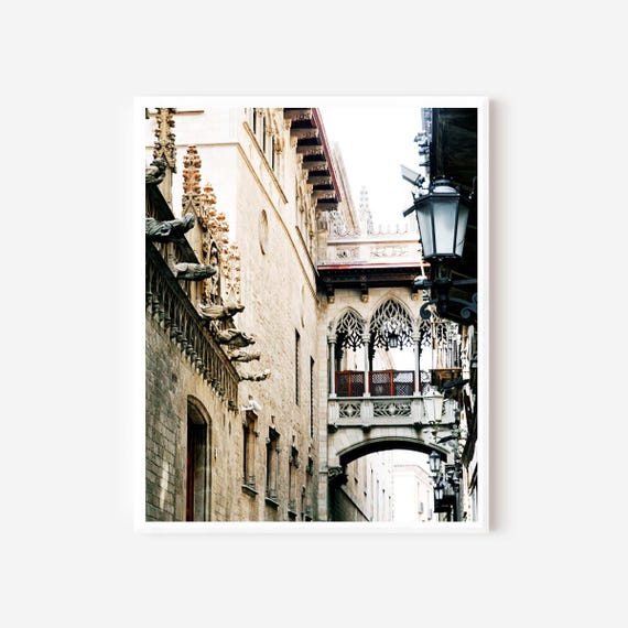 Gothic Quarter - Barcelona Spain Photography Print