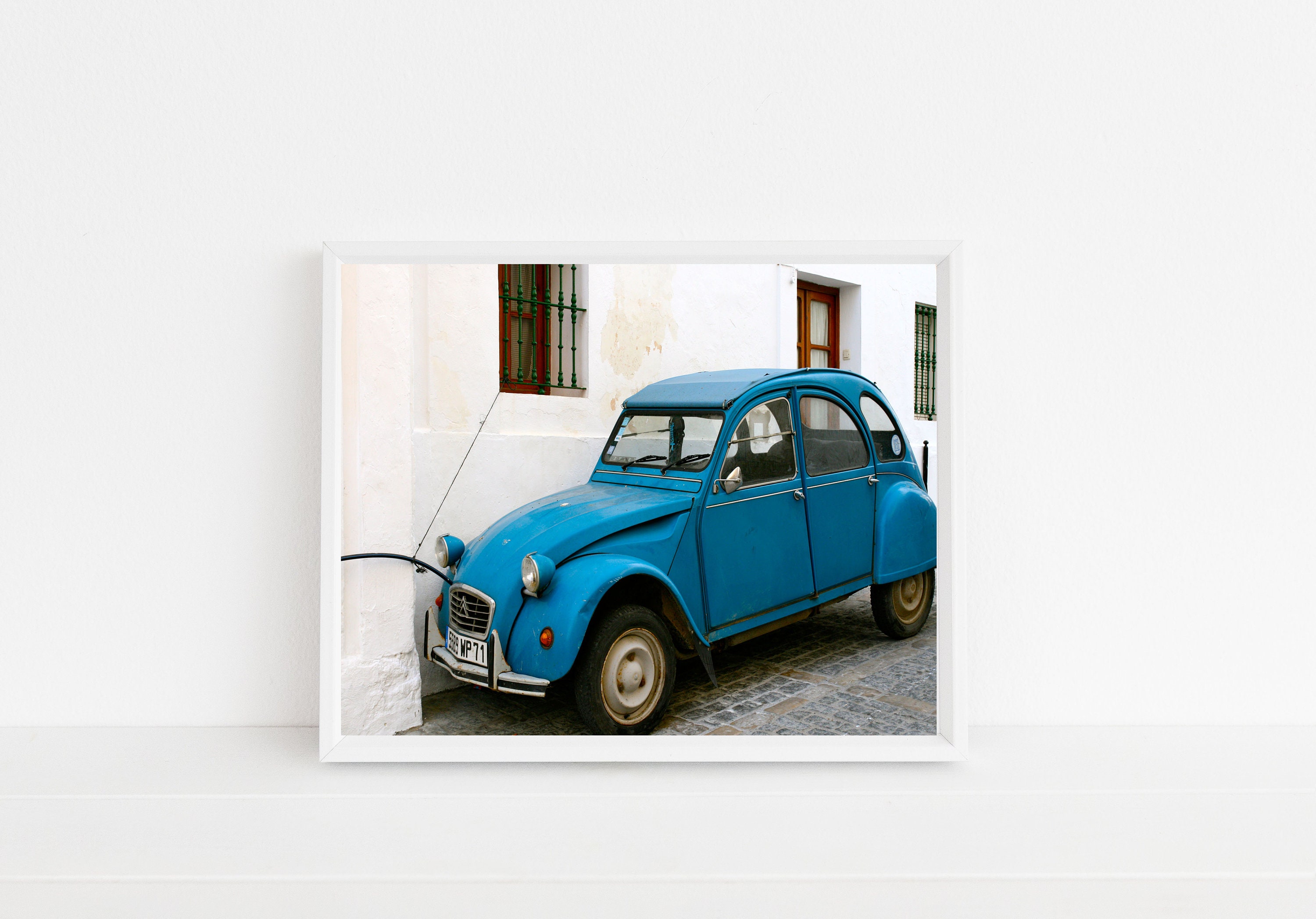 Car Print Citroen Ugly Duck Print Portugal Photography | Etsy