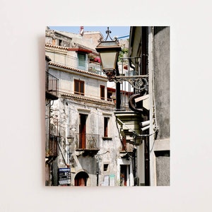 Sicily Italy Photography, Sicilian Wall Art, Italy Street Photo, Sicily Print, Travel Photography, Italian Kitchen Wall Art, Neutral Art image 2