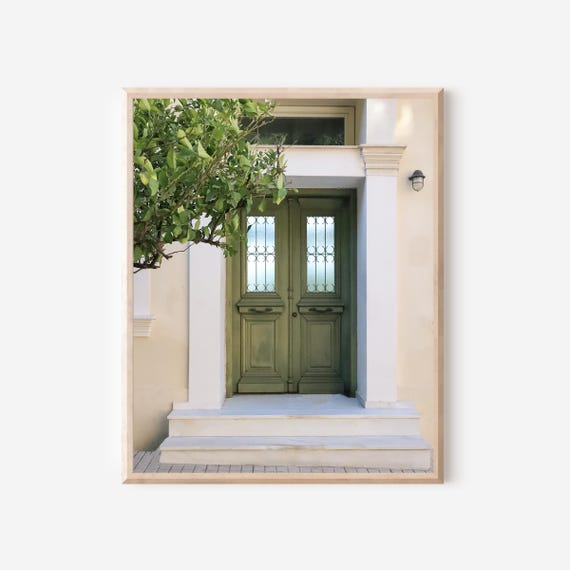Under the Lemon Tree - Athens Greece Photography Print, Mediterranean Home Decor