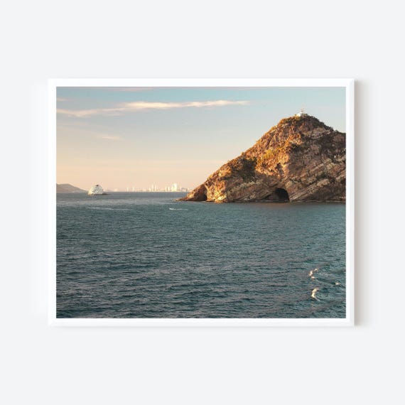 Leaving Mazatlán – Mexico Photography Print, Coastal Wall Art