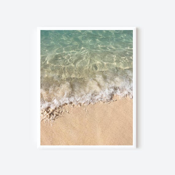Grand Turk Beach Waves Photography Print