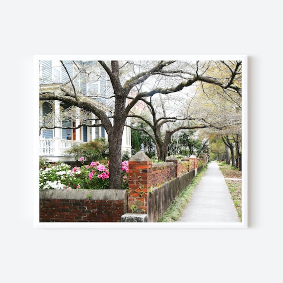 Wilmington North Carolina Photography Print, Historic Homes Photo, Southern Wall Art