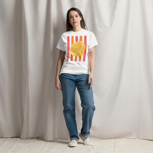 Lemon Summer T-Shirt Women – Neon Vintage Design